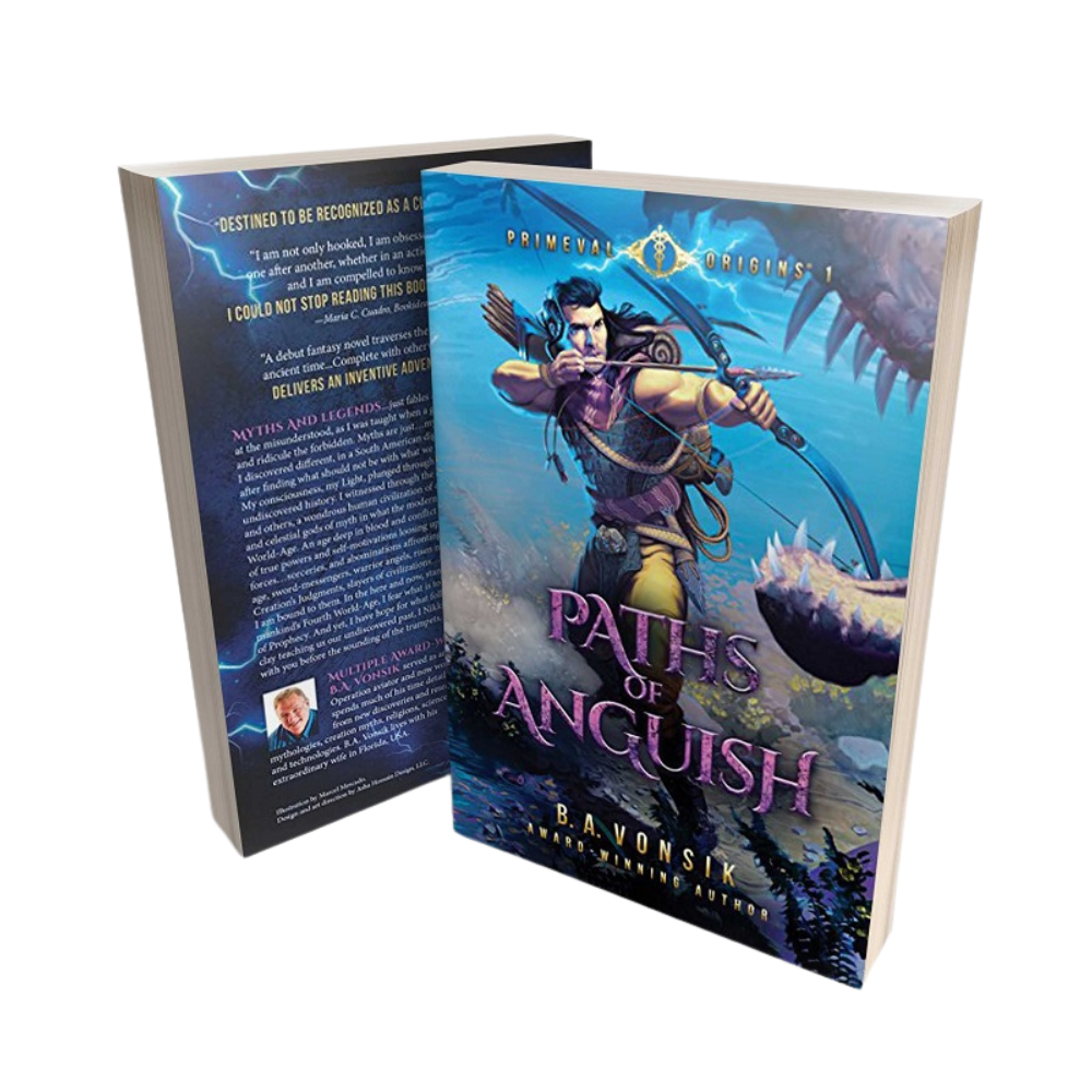 Primeval Origins: Paths of Anguish (Science Fantasy Book Series 1) (Paperback)